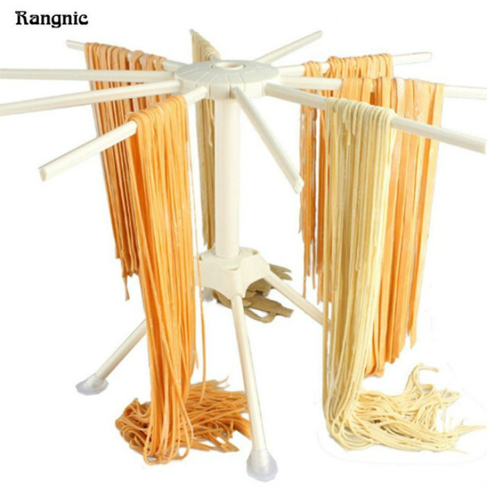 10-Armen-Plastic-spaghetti-droogrek-Inklapbare-pasta-maker-Huishoudelijke-noodle-machine-maken-keuken-droogrek-houder-P30