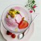 Falooda w nucie różano – truskawkowej z makaronem wermiszel